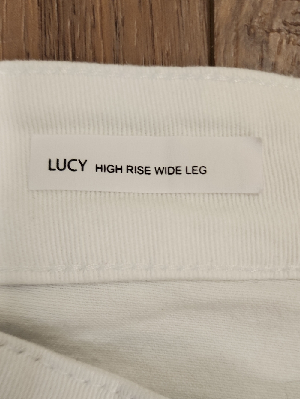 Kut from the Kloth Jeans Lucy High Rise Wide Leg Stretch White Pants size 20W - Picture 5 of 10